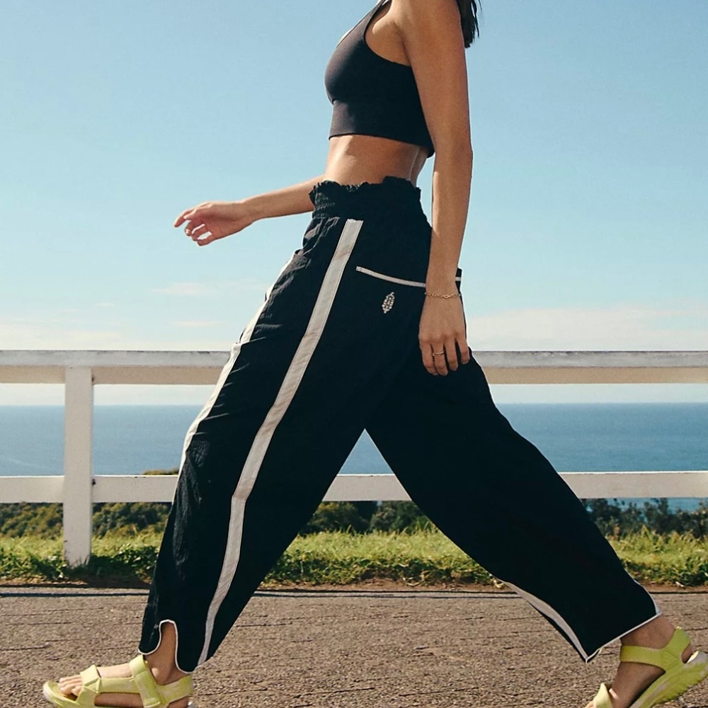 FP Movement by Free People Black and White Pants
